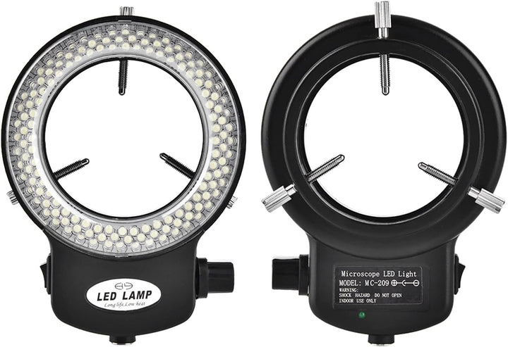 Mikroskop Kamera Stereomikroskop ringleuchte144 LED Perlen Lichtquelle Helligkeit einstellbar Ringla
