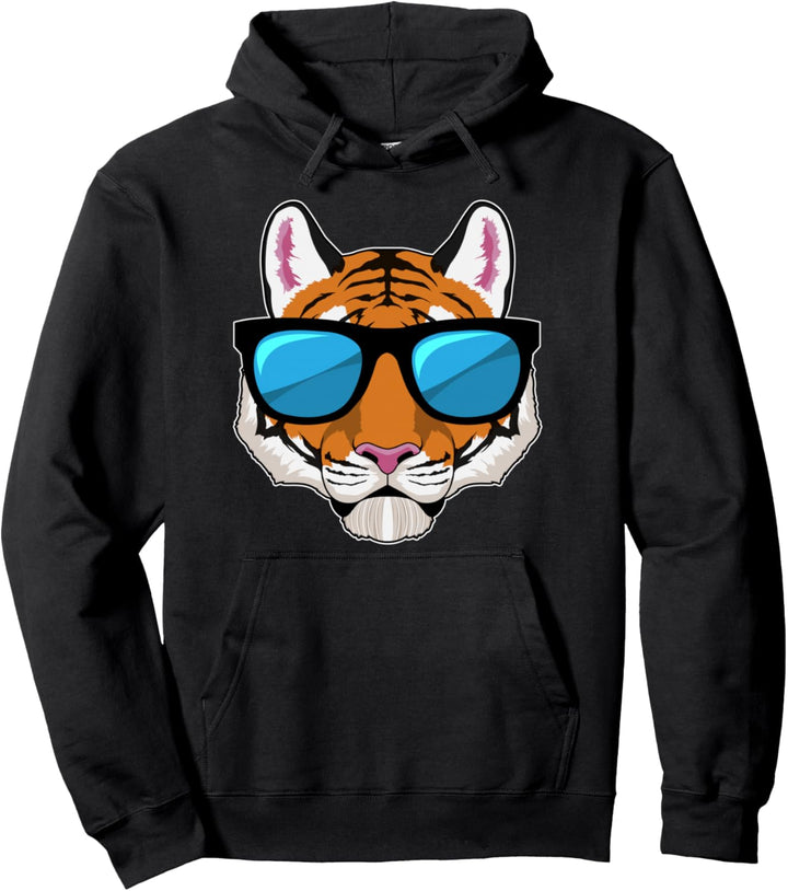 Tiger Sonnenbrille Pullover Hoodie