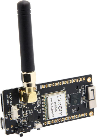 LILYGO TTGO Lora OLED 0,96 Zoll SD-Karte WiFi BLE Entwicklungsplatine ESP-32 Paxcounter Modul SMA Me