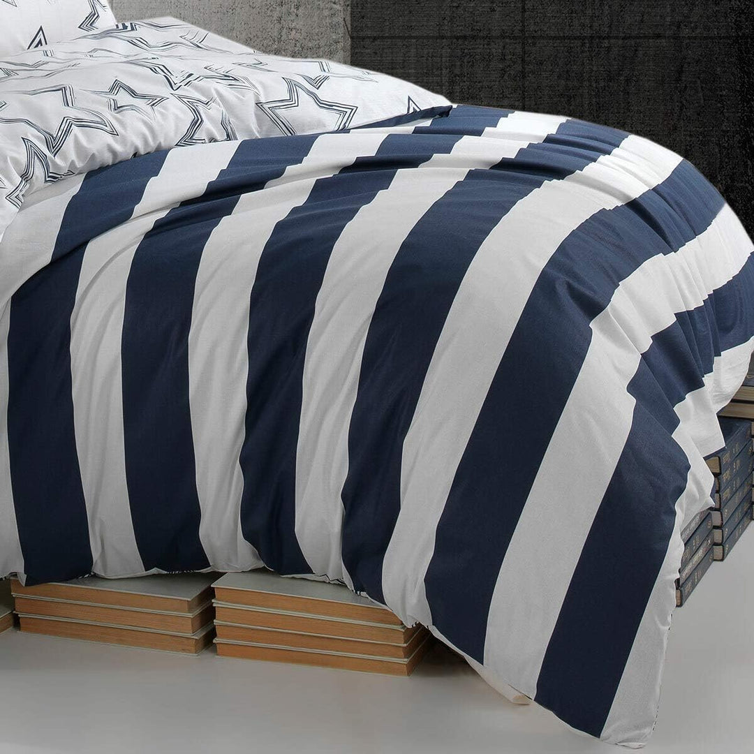 Traumschlaf Wendebettwäsche Stella im Modernen Look • mit Reissverschluss im Set• 100% Baumwolle 135