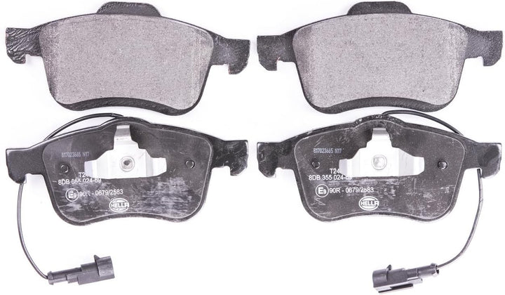 HELLA PAGID 8DB 355 024-691 Bremsbelagsatz - T2464 - Dicke/Stärke: 20mm - Bremssystem: Teves - mit i