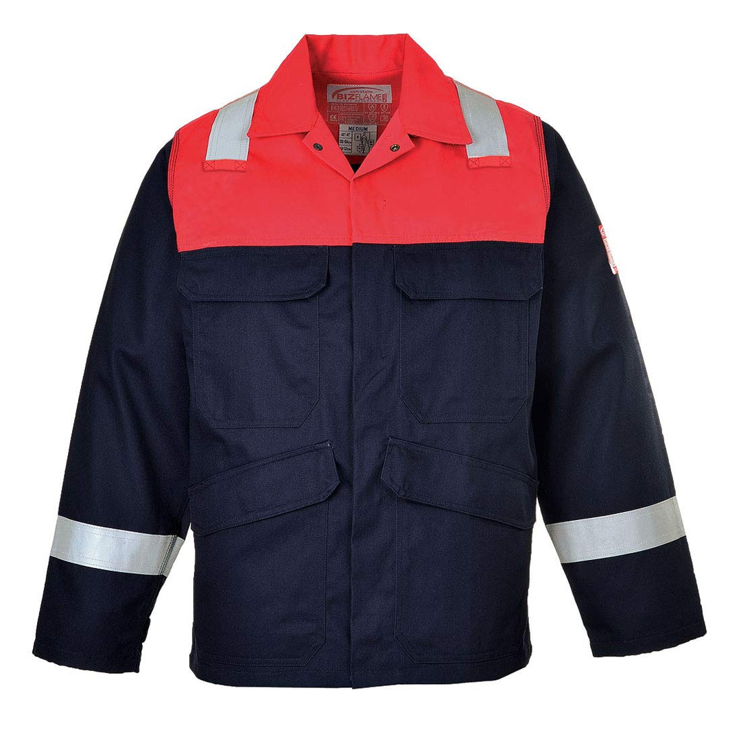 Bizflame Plus Jacket Color: Navy Talla: 4XL, 4XL
