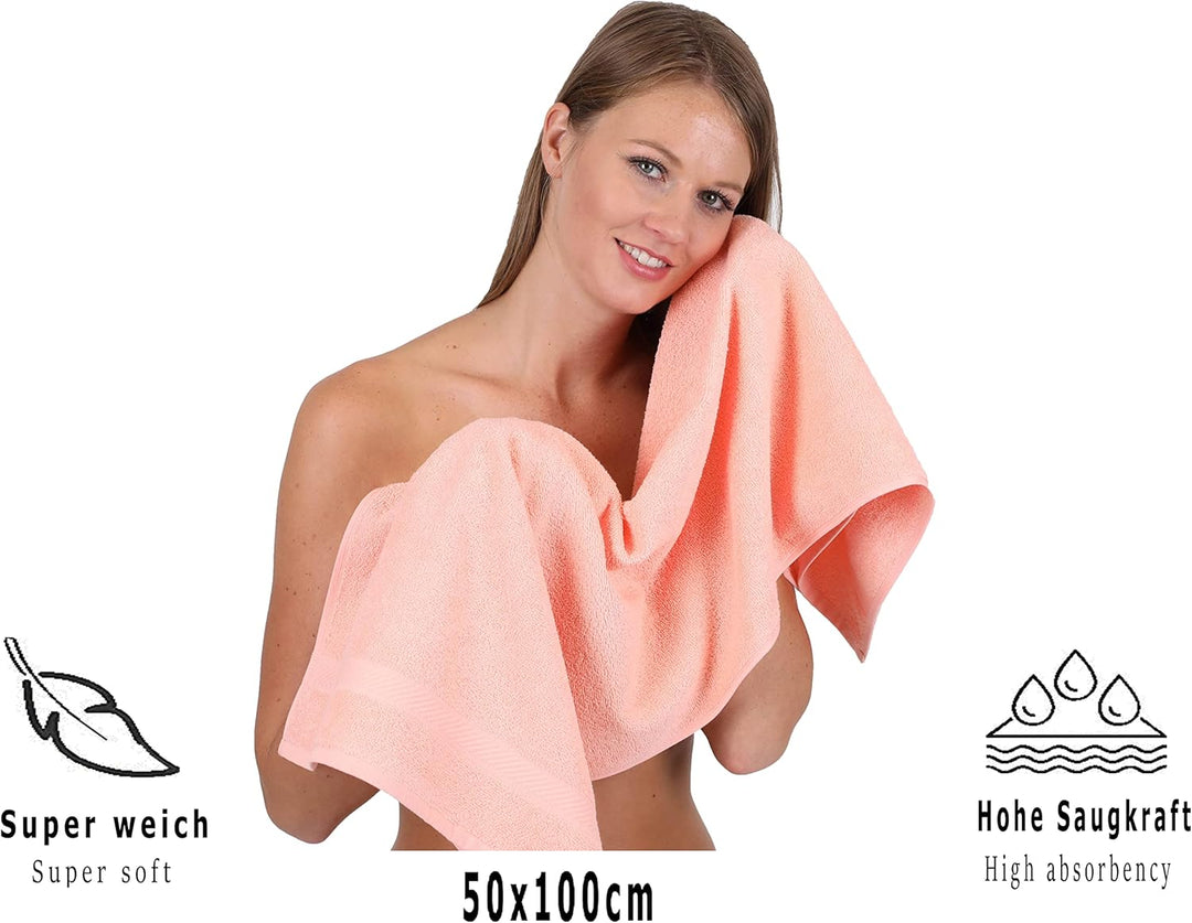 Betz Handtuch Palermo - 80 Stück Handtücher 100% Baumwolle Grösse 50 x 100 cm Hotel-Qualität Farbe a