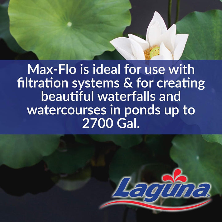 Laguna PowerJet Max-Flo 5000, Teichpumpe, zur Verwendung mit Filtersystemen und für Wasserfälle, für