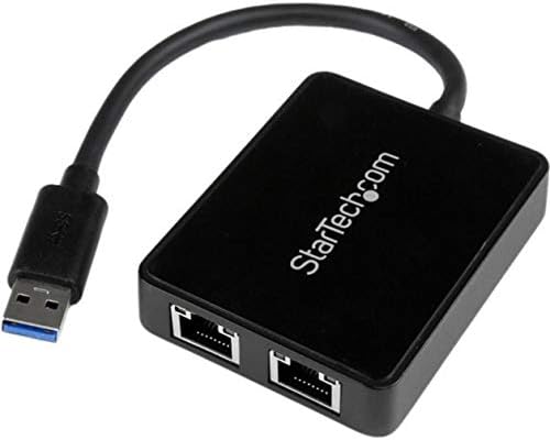 StarTech.com USB 3.0 auf Dual Gigabit Ethernet Adapter - USB 3.0 2x 10/100/1000Mbit/s Netzwerk Adapt