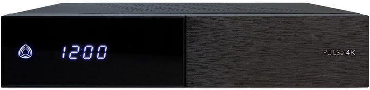 AB Pulse 4K UHD Sat Receiver (2X DVB-S2X Sat, Linux E2, PVR, H.265, HDR10, Ultra HD 2160p, 2 GB RAM