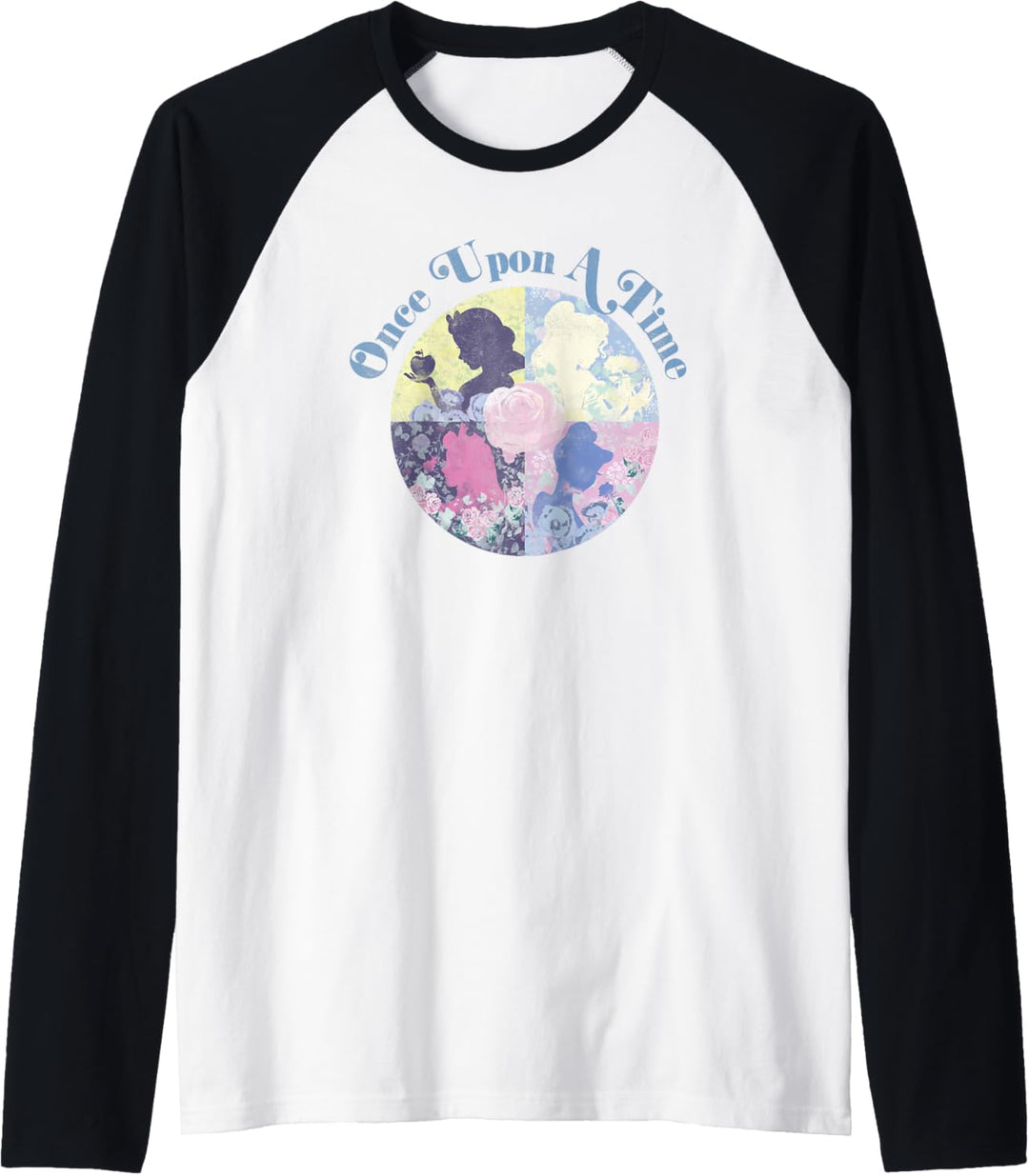 Disney Princess Once Upon A Time Silhouette Raglan