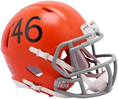 NFL Mini Helm Speed Cleveland Browns Footballhelm Throwback 1946