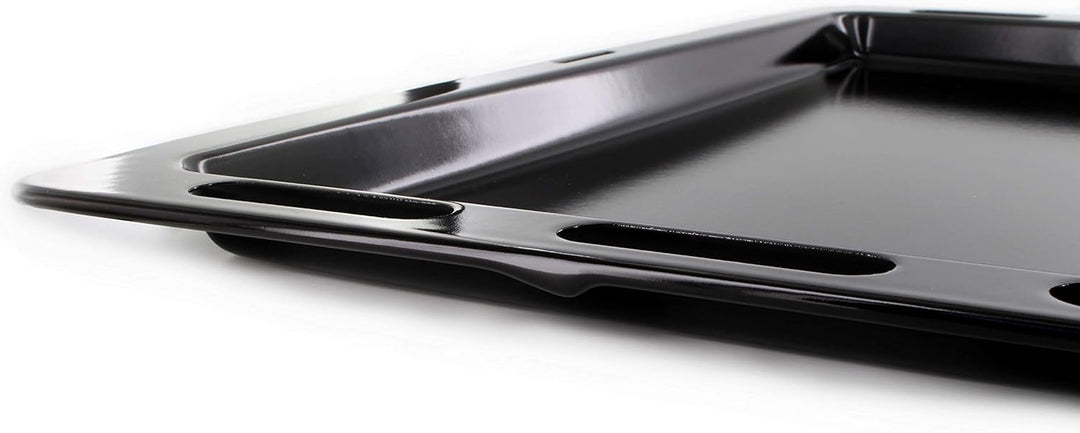 DL-pro Emalierte Backblech 442x370mm passend für Bosch 00748225 748225 HEZ431001 Siemens HZ431001 Ju