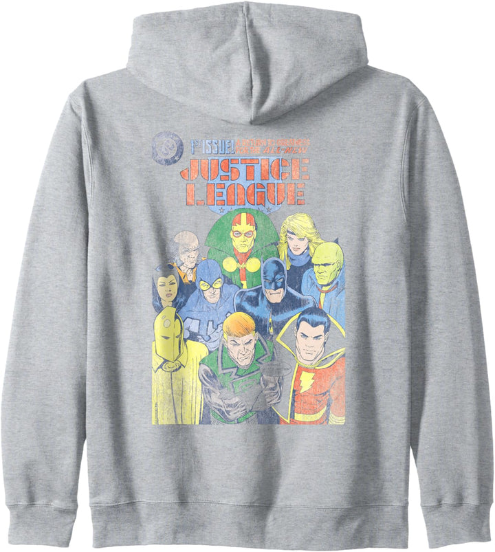 Justice League #1 Cover Superheroes Kapuzenjacke