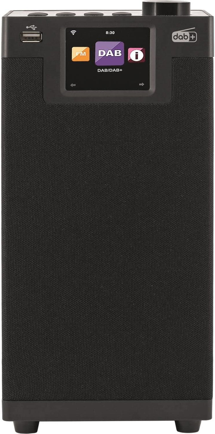 IMPERIAL DABMAN i610 Internet-/DAB+ Radio (Spotify, 2.1 Sound, Bluetooth/UKW, WLAN, USB), Farbe:schw