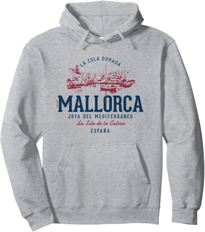 Spanien Retro-Stil Vintage Mallorca Pullover Hoodie