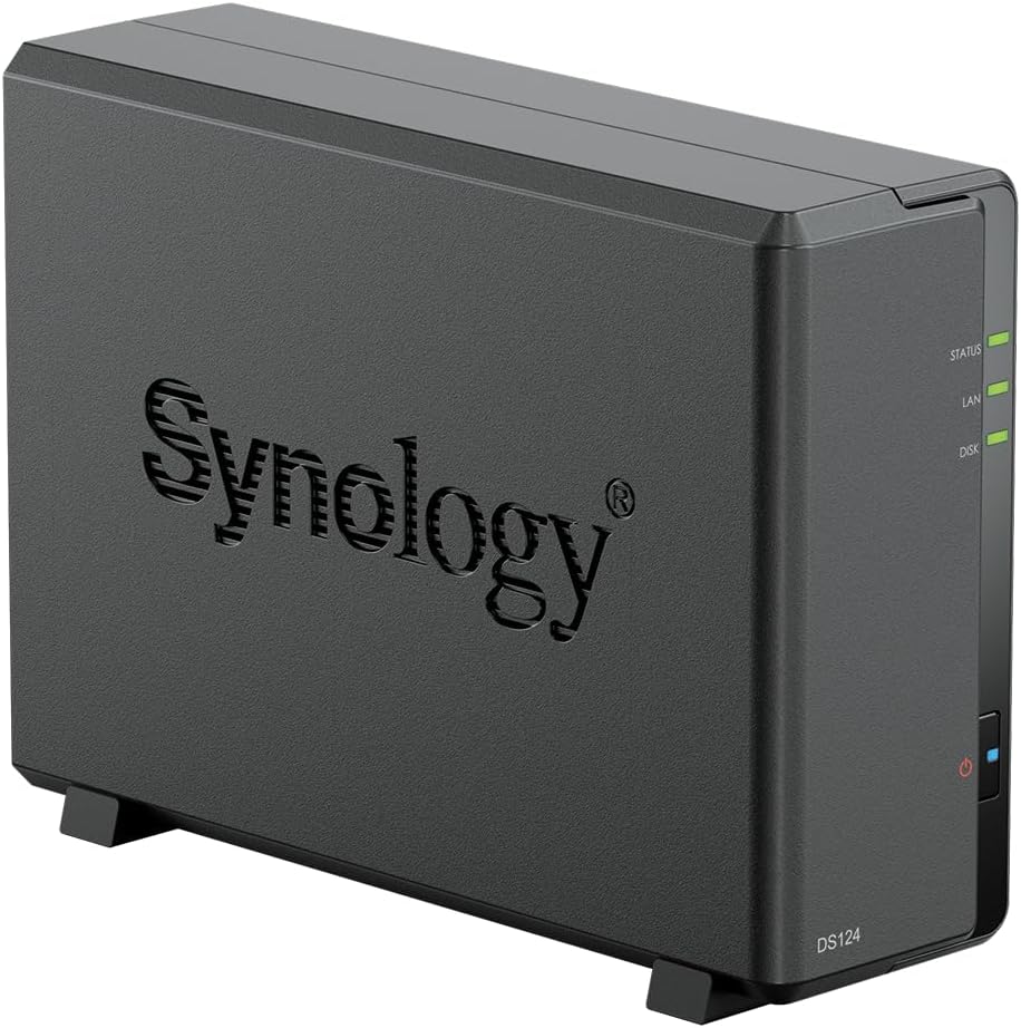 Synology Diskstation DS124 NAS System DS124 ohne HDD, DS124 ohne HDD