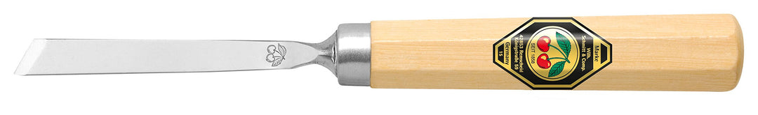 "KIRSCHEN" Werkzeuge 3202004 | Kerbschnitzbeitel mit Weissbuchenheft Stich 1, schräg - 4mm 4mm Mehrf