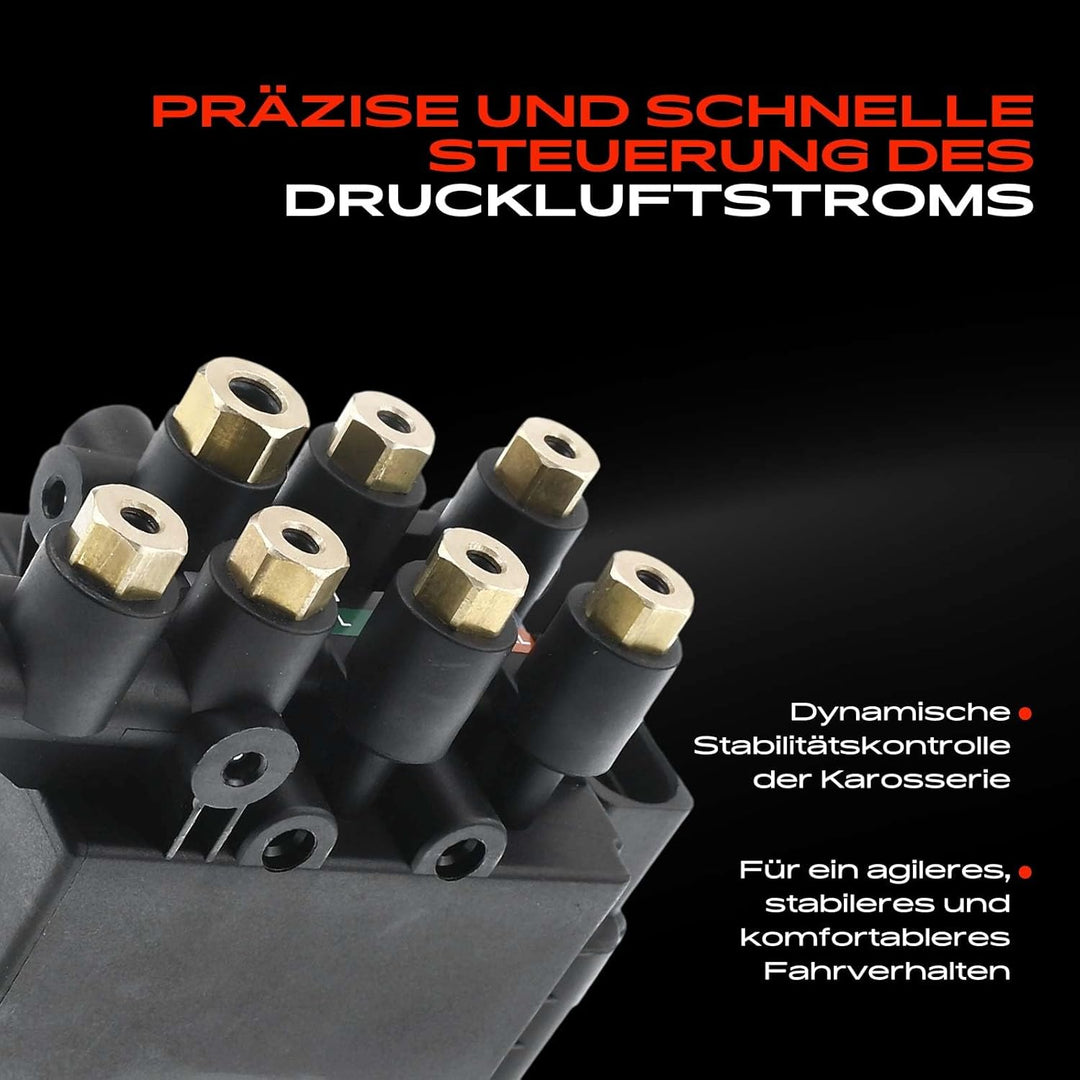 Frankberg Luftfederung Ventilblock Ventileinheit Kompatibel mit 7er G11 G12 725 730 740 745 750 760