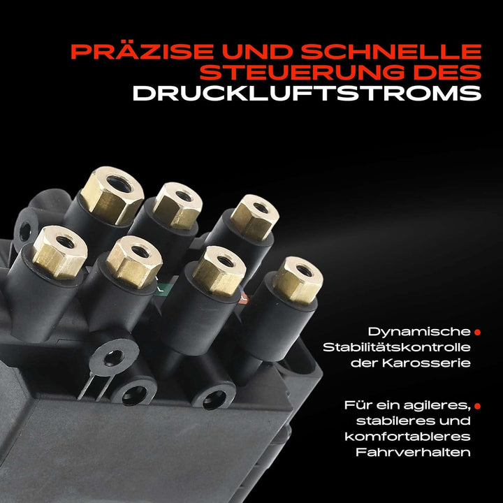 Frankberg Luftfederung Ventilblock Ventileinheit Kompatibel mit 7er G11 G12 725 730 740 745 750 760