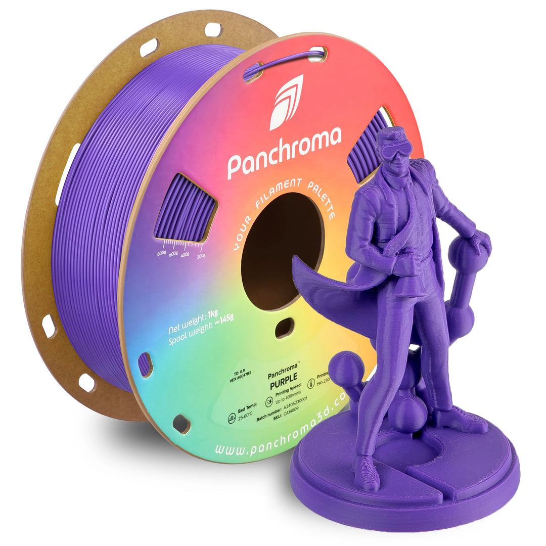 Polymaker Panchroma Purple Filament, 1,75 mm, 1 kg, druckt besser als PLA, Panchroma 1,75 lila 3D-Dr