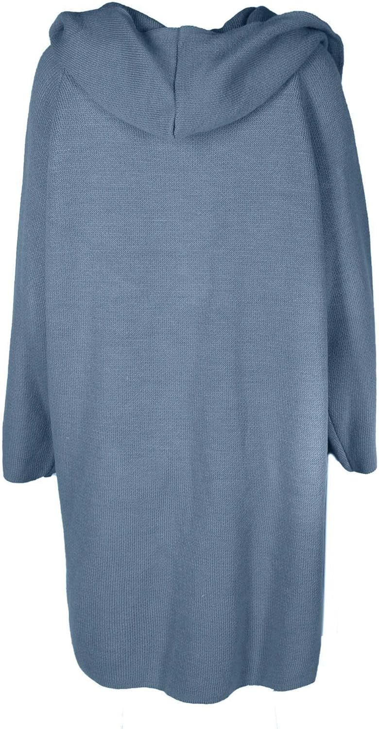 Zwillingsherz Strickjacke Cardigan für Damen - Hochwertiger Mantel Überwurf warm kuschelig weich mit