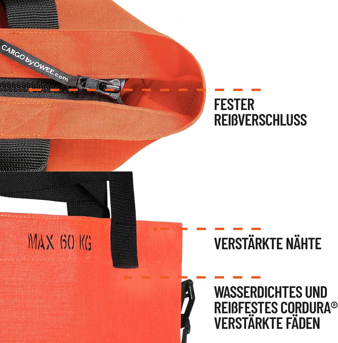 Medium griffige Allzwecktasche, Mittelgrosse Schultertasche, 2in1 Outdoor-Tasche, Umhängetasche aus