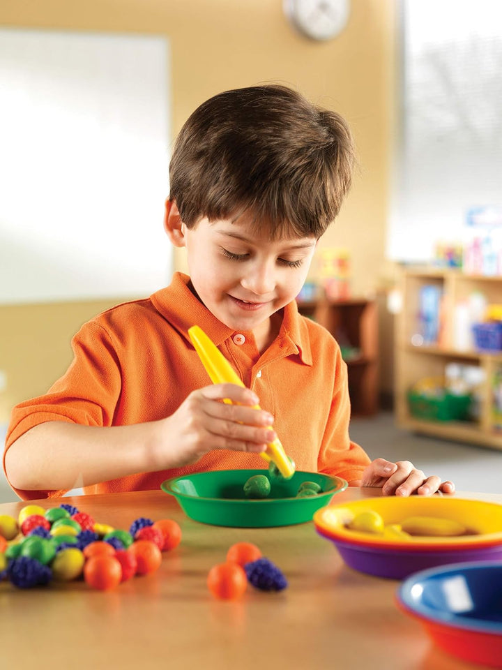 Learning Resources Riesenpinzetten, Alter 5–9, Motorikspielzeug Kinder, trainiert Greifkraft & Schre