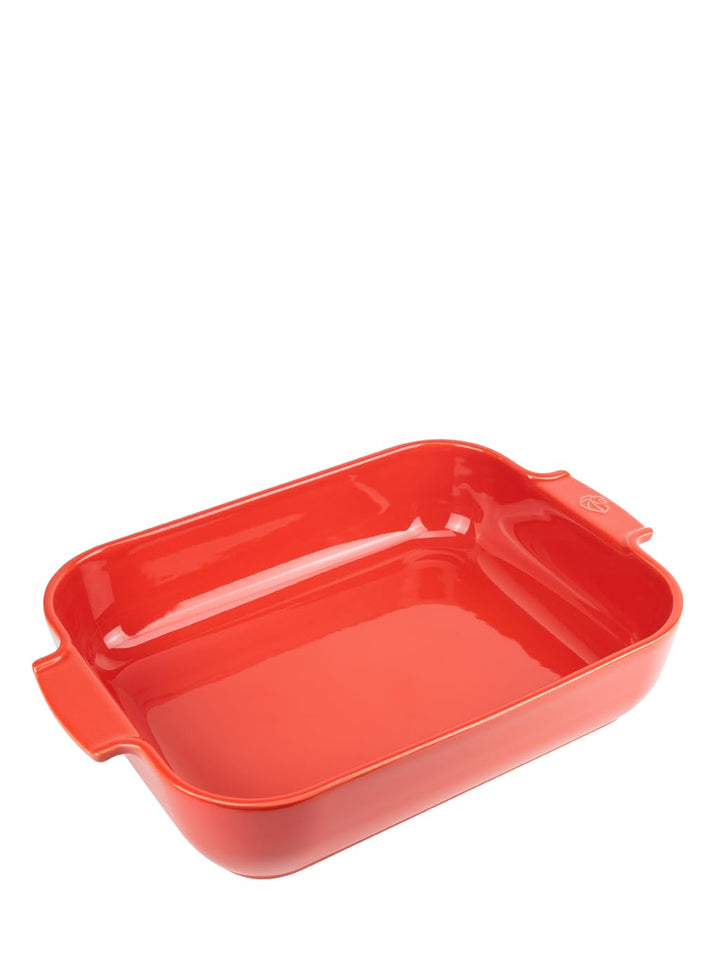 Peugeot 60015 Appolia Auflaufform, Keramik, rot Rot 40 cm, Rot 40 cm