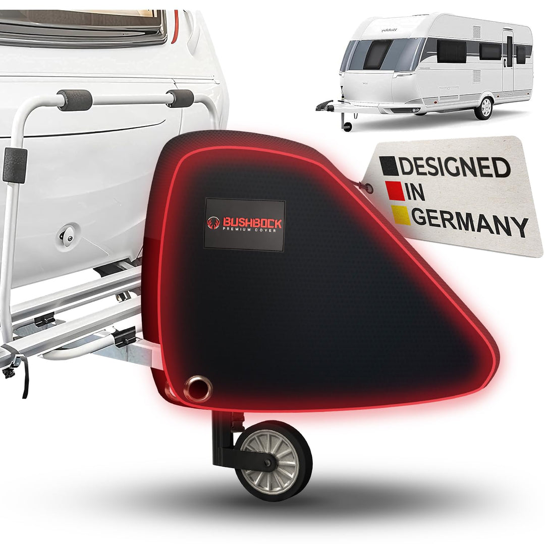 BUSHBOCK® Premium Deichselhaube aus Oxford 600D Material mit PU Beschichtung und Reflektoren. Univer