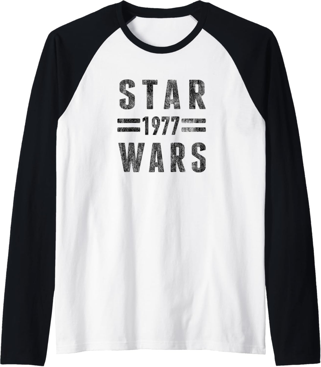 Star Wars 1977 Vintage Collegiate Retro Raglan