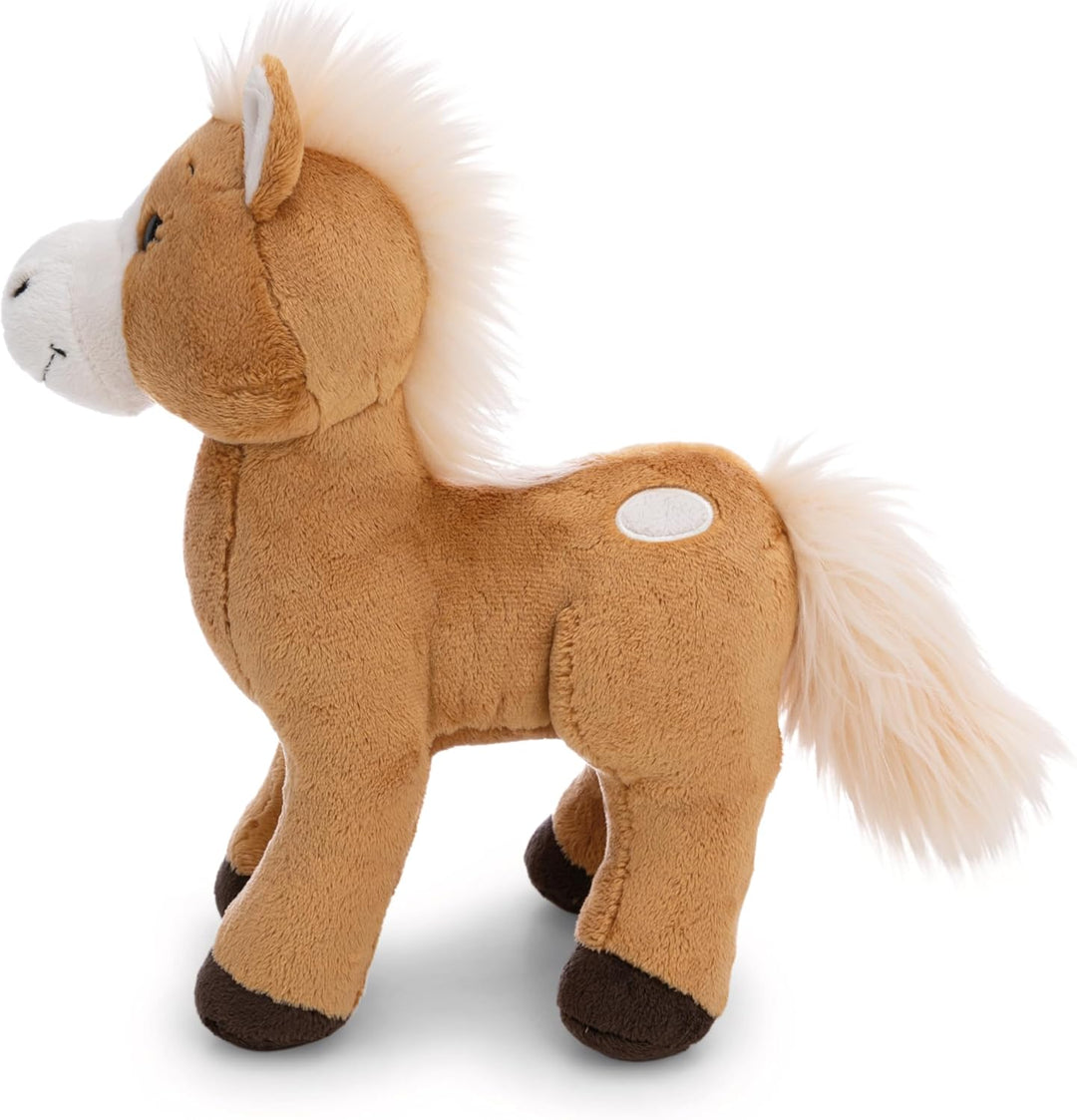 Kuscheltier Pferd Holly K. Pony 27cm - braun - Weiches NICI Plüschtier – niedliches Stofftier zum Ku