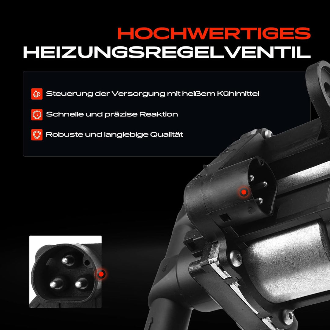 Frankberg Kühlmittelregelventil für 5er + Touring E34 7er E32 8er E31 1.8L-5.6L 1986-1999 6411139195