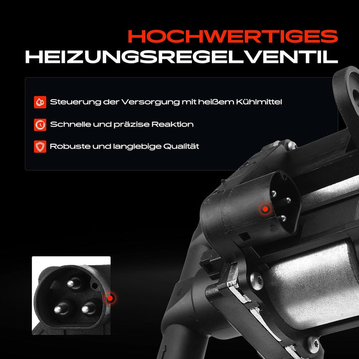 Frankberg Kühlmittelregelventil für 5er + Touring E34 7er E32 8er E31 1.8L-5.6L 1986-1999 6411139195