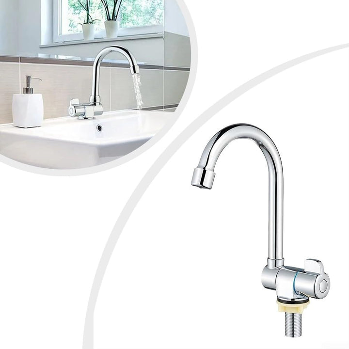 Wohnmobil-Klapp-Wasserhahn, Spültischarmatur Edelstahl, Wasserhahn Küche 360° Schwenkbar, klappbar,