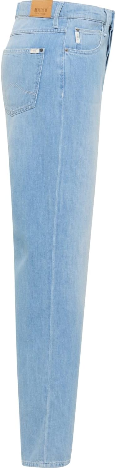 MUSTANG Damen Jeans Hose Style Moms 25W / 32L Mittelblau 301, 25W / 32L Mittelblau 301