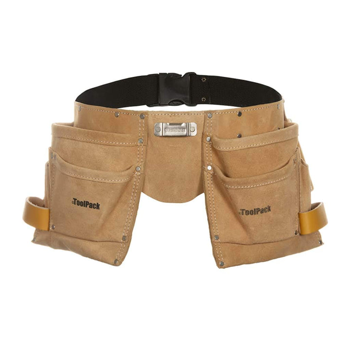 Qpack 366.004 Werkzeuggürtel - Double tool belt, Heavy Duty 23 x 10 x 23 cm