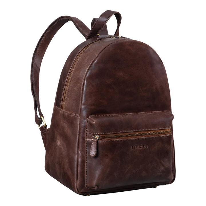 STILORD 'Flynn' Grosser Rucksack Leder XL Lederrucksack für Damen Herren Laptop Rucksack Reiserucksa
