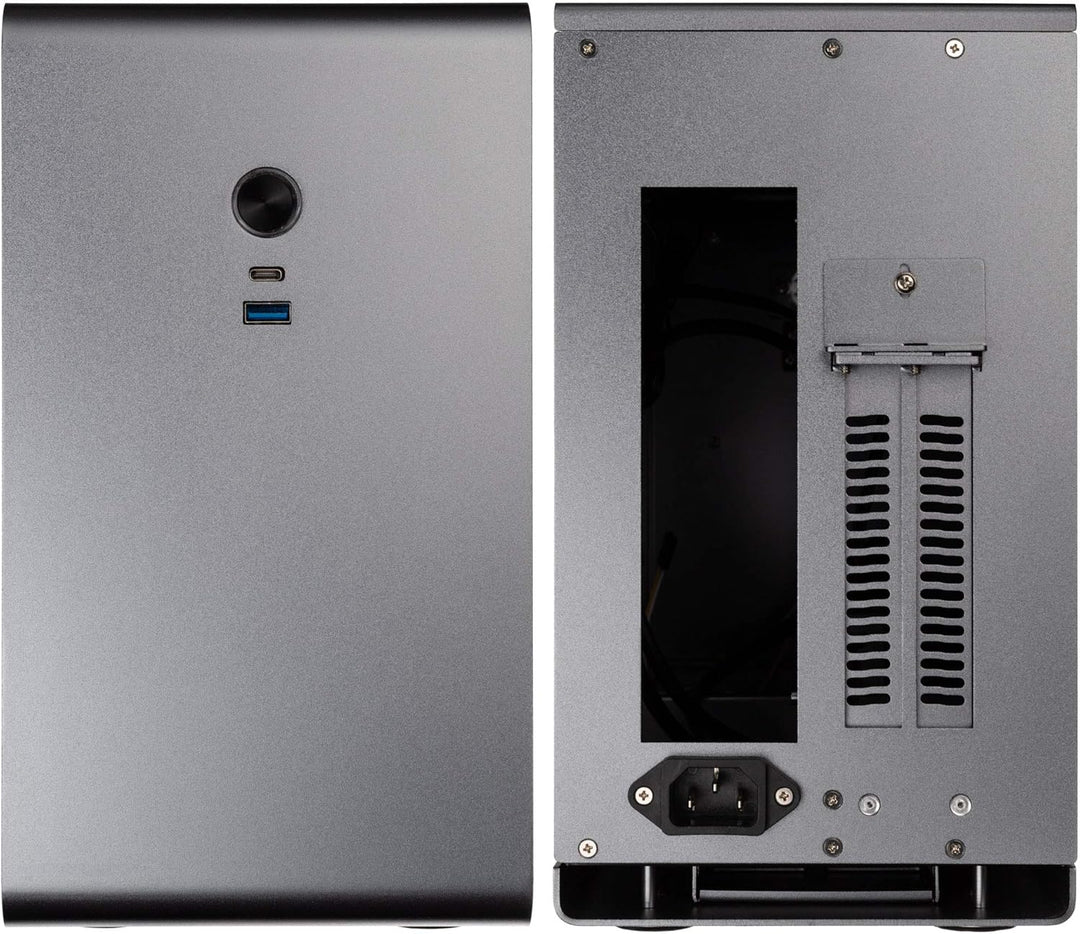 Kolink Rocket V2 Aluminium Mini-ITX Gehäuse, PC Hülle, PC Case, PC Gehäuse Klein, Computergehäuse, P