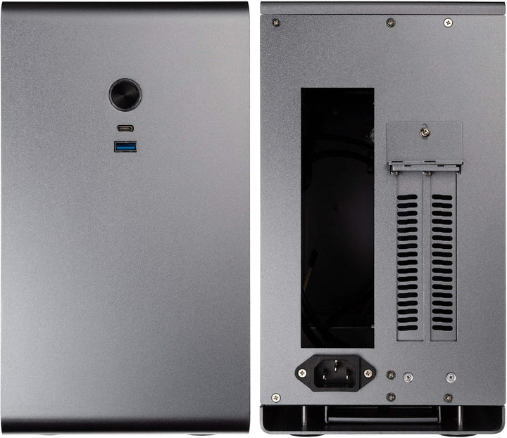 Kolink Rocket V2 Aluminium Mini-ITX Gehäuse, PC Hülle, PC Case, PC Gehäuse Klein, Computergehäuse, P