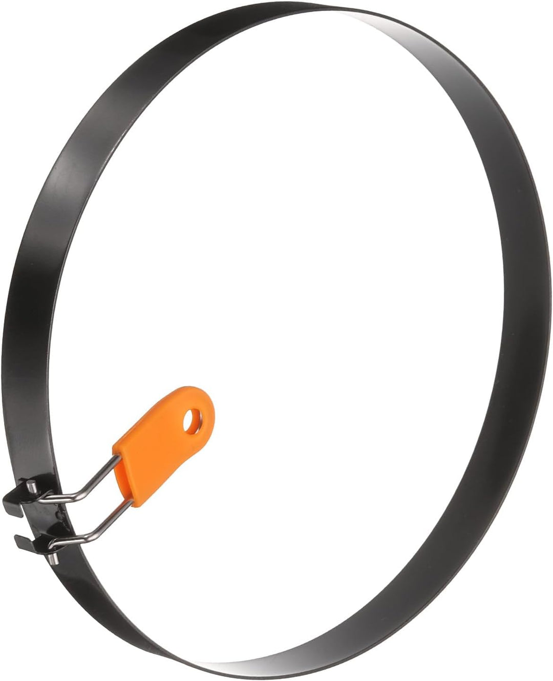 QUARKZMAN 2 Stück Runder Spiegeleiformen 20cm Form Pancakemit Silikon-Klappgrifffür Spiegeleier Sand