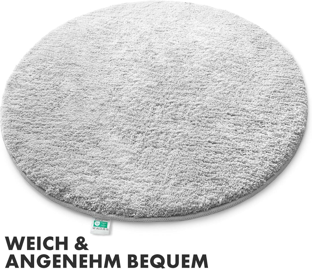 Floordirekt Badematte Sky - Badezimmerteppich - Weicher, dichter Hochflor - Rutschhemmend & Schnell