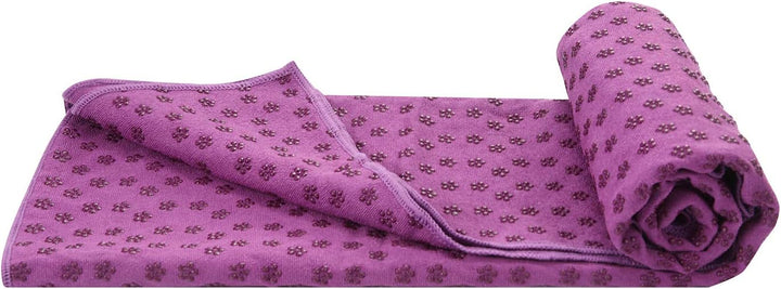 Quick Dry rutschfeste Yoga Handtücher (6 Farben) mit Mesh-Tragetasche, extra lang (62 x 183 cm/62 x