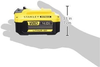 Stanley FatMax Akku Starter-Kit SFMCB14M1 (18 Volt, 4.0 Ah, zum Einstieg in das V20-Akkusystem von S
