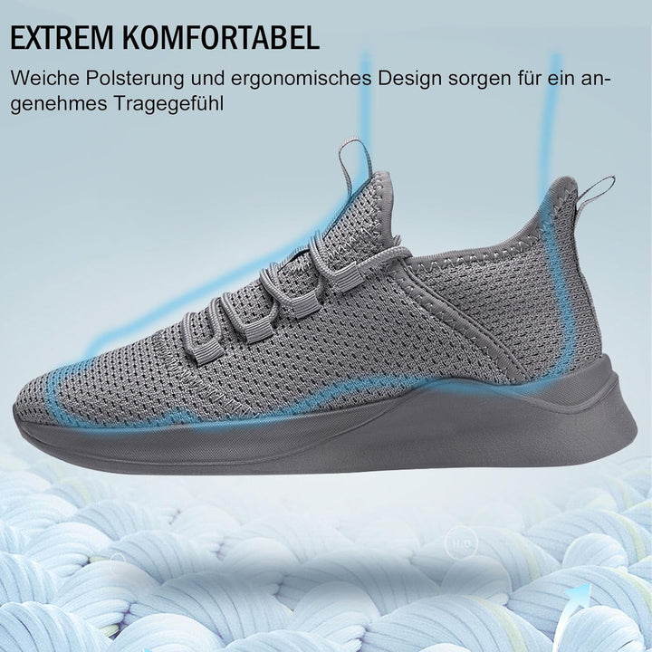 AZSDXS Laufschuhe Herren Atmungsaktive Sportschuhe Sneaker Turnschuhe Running Schuhe Strassenlaufsch