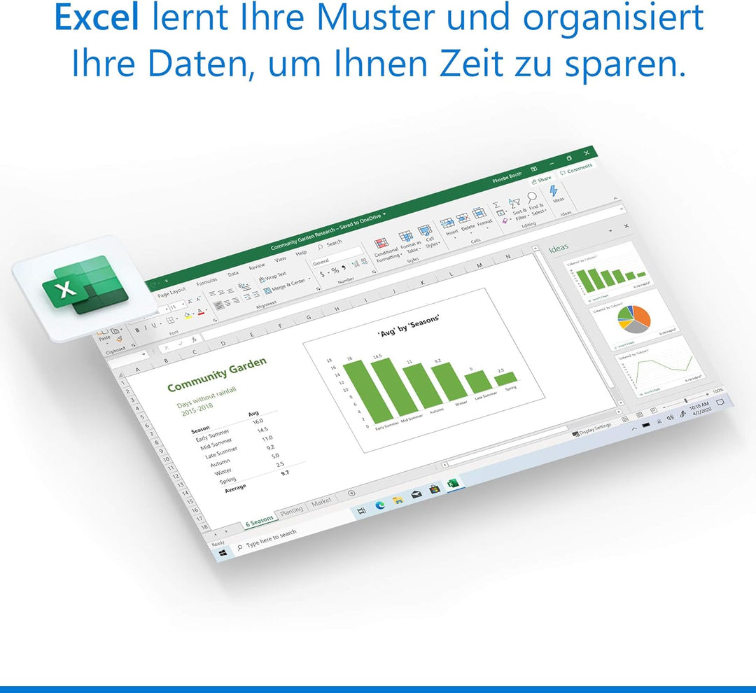Microsoft 365 Single | 1 Nutzer | Mehrere PCs/Macs, Tablets und mobile Geräte | 1 Jahresabonnement |