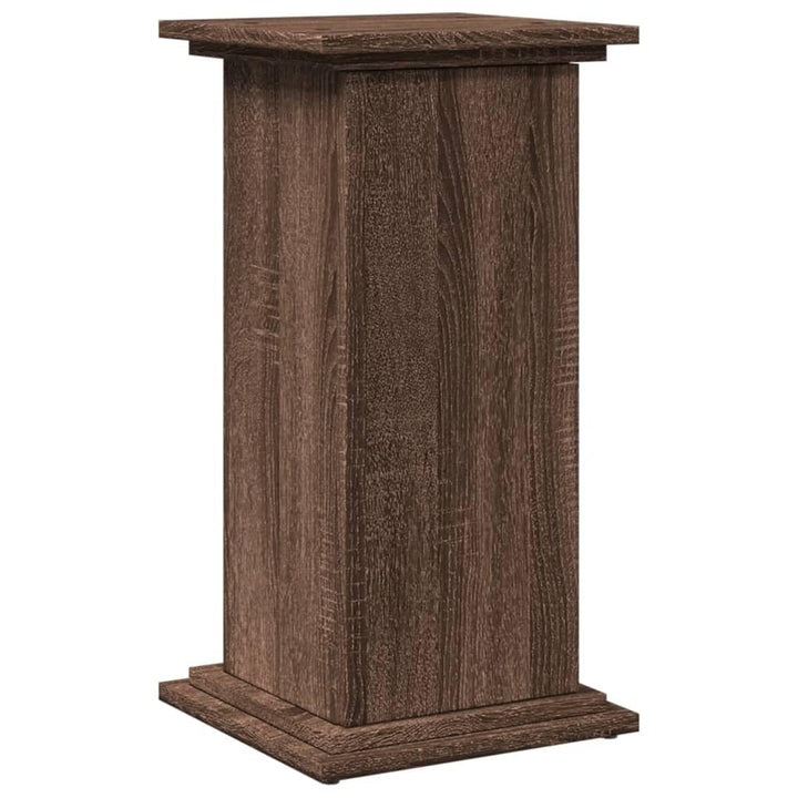 vidaXL Postament, Blumenständer mit Stauraum, Dekosäule Dekosockel für Wohnzimmer, Blumensäule Podes