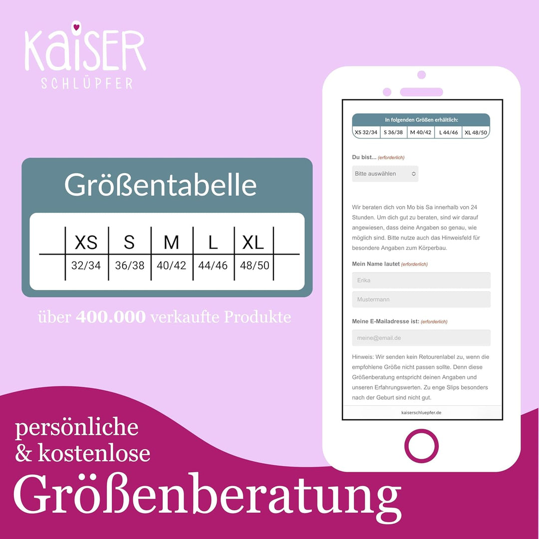 Kaiserschlüpfer Bauchschmeichler 2er-Pack 32-34 Schwarz & Schwarz, 32-34 Schwarz & Schwarz