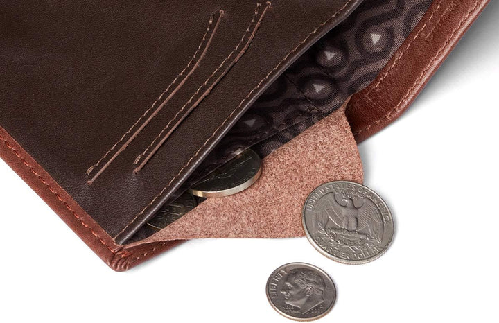 Bellroy Note Sleeve – dünne Lederbörse, mit RFID-Schutz (max. 11 Karten Plus Scheine) - Cocoa - Rfid