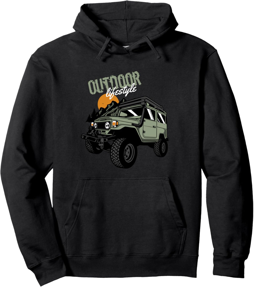 Outdoor Lifestyle Offroad Geländewagen Pullover Hoodie