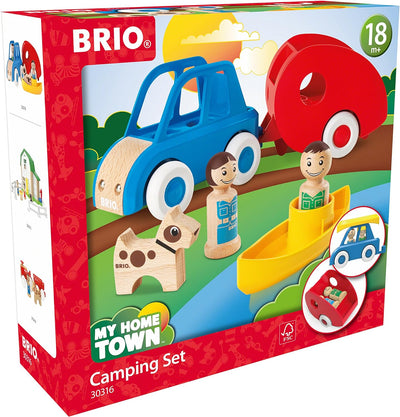 BRIO 30316 My Home Town Campingset Spielzeugfahrzeug