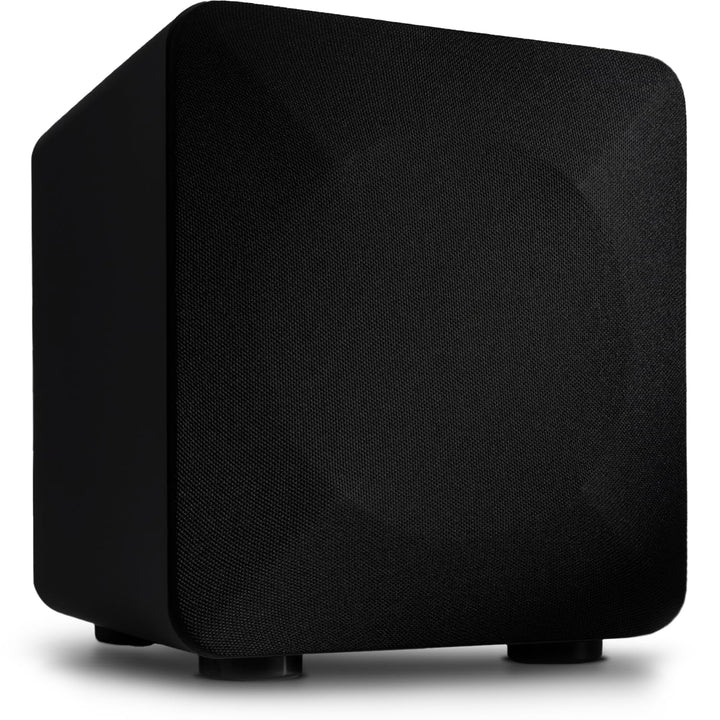 Audioengine S6 Aktiv Subwoofer 15 cm kompakte Grösse, kraftvoller Bass in einem kleinen Paket - 210
