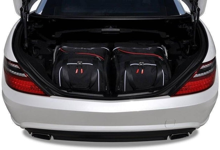 KJUST Kofferraumtaschen 2 STK kompatibel mit Mercedes-Benz SLK R172 2011-2015
