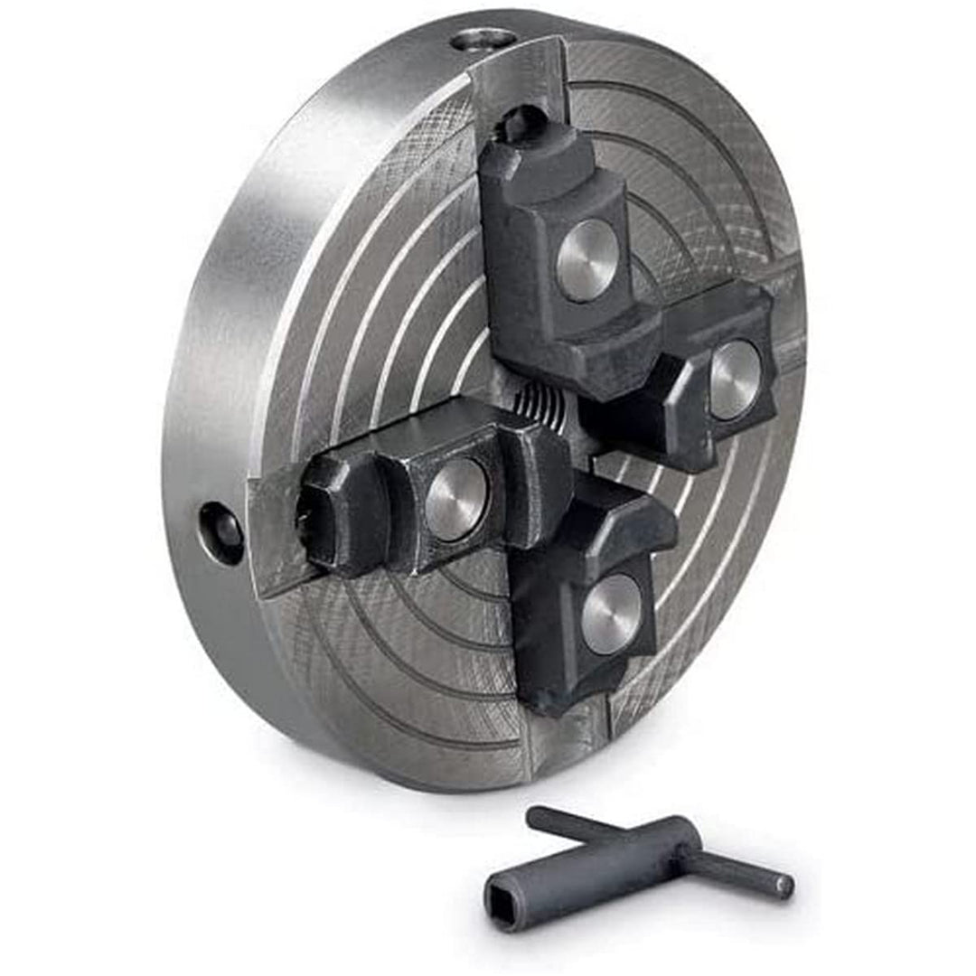 Holzstar 4-Backenfutter Ø 150 mm (Aufnahme Spannbereich aussen: 42mm - 157mm, innen: 22mm - 59mm) 59
